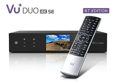 Kaufen VU+ Duo 4K SE BT 1x DVB-T2 Dual Tuner PVR Ready Linux Receiver UHD 2160p • 359€