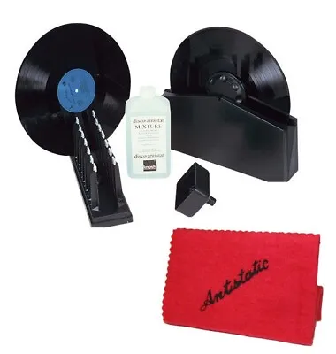 Kaufen Knosti Disco Antistat Schallplattenreinigungsmaschine + KOSTENLOSE Schallplattenreinigungstuch • 68.80€