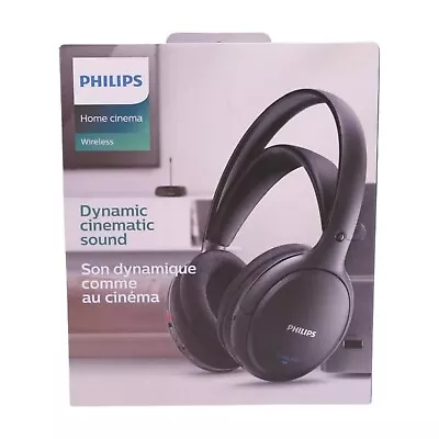 Kaufen Philips SHC5200/10 Kabelloser HiFi Kopfhörer 32mm Lautsprechertreiber Schwarz • 39.90€