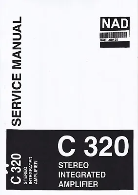 Kaufen Service Manual-Anleitung Für NAD C 320  • 10€
