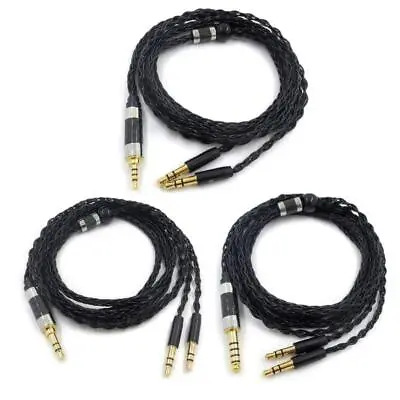 Kaufen 8-Core Earphone Cable Headphone Line For  AH-D7100 7200 D600 D9200 5200 • 23.21€