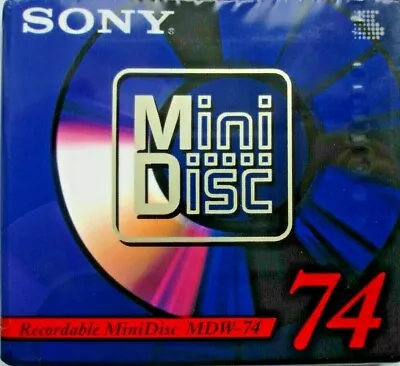 Kaufen SONY MD MDW-74 SONY Digital Audio MiniDisc • 13€