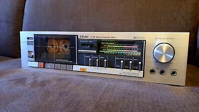 Kaufen TEAC V-33 Vintage Cassette Deck Player Recorder Full Working • 95€