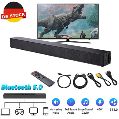Kaufen Bluetooth 5.0 Lautsprecher TV Soundbar Stereo Sound Subwoofer Lautsprecher • 54.99€
