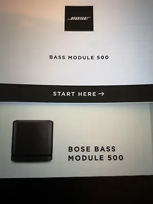 Kaufen Bose Subwoofer Bass Module 500 • 251€