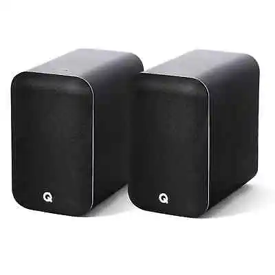 Kaufen Q Acoustics M20 Bluetooth Bücherregal-Lautsprecher, Paar (schwarz) • 339.50€