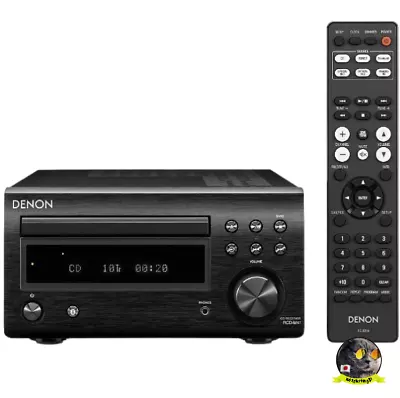 Kaufen Denon RCD-M41 Bluetooth CD-Endstufe, Radio 76-95MHz - Schwarz Neu • 252.77€