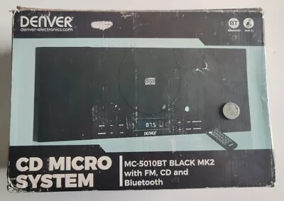 Kaufen Denver CD Micro System FM Radio Bluetooth MC-5010BT • 14.95€