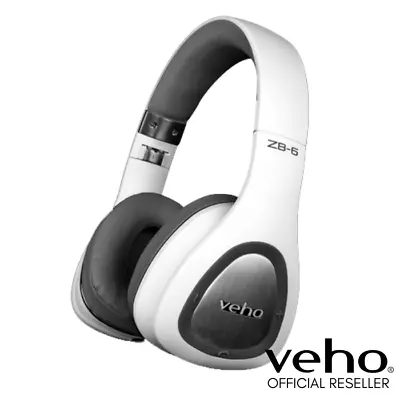 Kaufen Veho Zb-6 On-ear Bluetooth KopfhÖrer Mit Kabelgebundener Option - Weiss - Vep-014-zb6-wh • 42.56€
