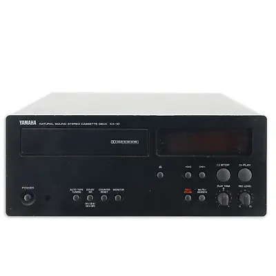 Kaufen Yamaha KX-10 Tapedeck Stereo Cassette Kassettendeck Schublade 3-Kopf Schwarz [G] • 219.90€