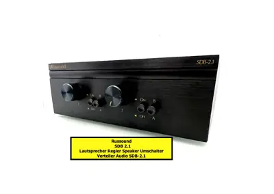 Kaufen Russound SDB 2.1 Lautsprecher Regler Speaker Umschalter Verteiler Audio SDB-2.1 • 218.90€