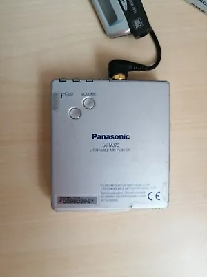 Kaufen Panasonic SJ-MJ75 Minidisc Player MD Im Full-Set -Ladegerät, Mini Discs Zubehör! • 169.90€
