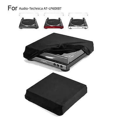 Kaufen Black Elastischer Staubschutz Für Audio-Technica AT-LP60XBT-BK Plattenspieler • 9.52€