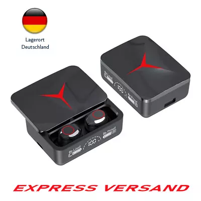 Kaufen Gaming Bluetooth Kopfhörer - BASS Audio - Wireless Mit Ladebox - Touch Control • 19.95€