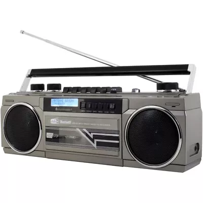 Kaufen Soundmaster SRR70TI - Stereo-Radio-Rekorder - Grau • 52.90€