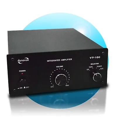 Kaufen Dynavox Stereo Vollverstärker VT-100 Schwarz • 188€