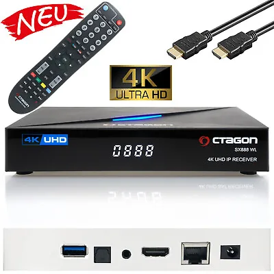 Kaufen Octagon SX888 WL Mini Box Mit M3u Playlist VOD WebTV HDMI WLAN • 54.90€
