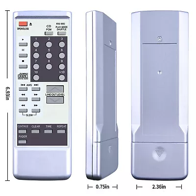 Kaufen RM-990 Fernbedienung Für Sony CD-Player CDP497 CDP590 CDP790 CDP970 CDP990 • 8.75€