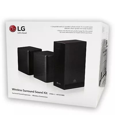 Kaufen LG SPK8-S Surround Rücklautsprecher Set 2.0 (140W Für SK10Y Und SK9Y) Schwarz • 199.95€