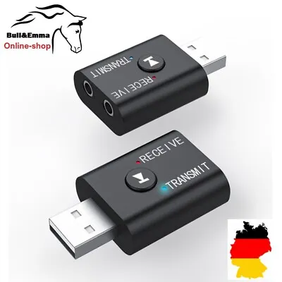 Kaufen Bluetooth 5.0 Musik Stereo Sender Receiver Audio Transmitter Adapter Empfänger • 5.99€