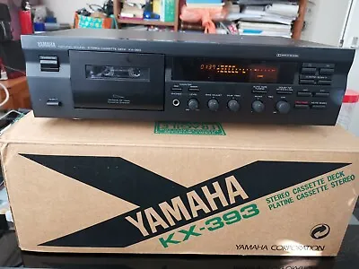 Kaufen Verpackt Yamaha Kx-393 Cassette Tape Deck Mit Bedienungsanleitungen. Sehr Guter Zustand • 137.88€