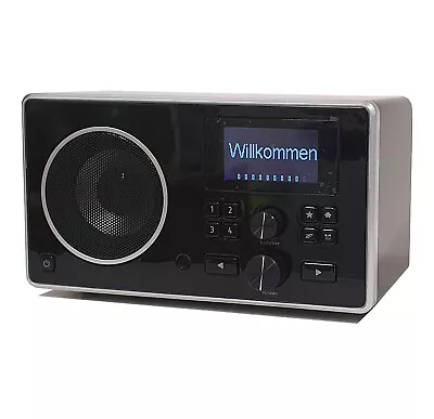 Kaufen DNT WLAN Radio Mit Speicher, Weckfunktion Streaming über PC Möglich, Schwarz • 29.90€