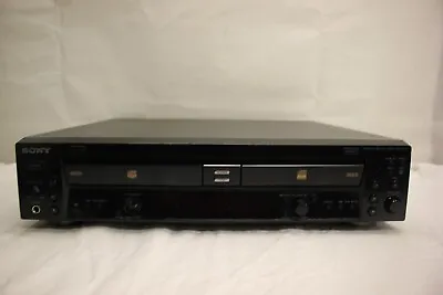 Kaufen Sony Rcd-w100 Compact Disc Recorder Kombination Twin Deck Cd Player Keine Fernbedienung • 349.62€