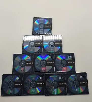 Kaufen 10x  Mini Disk  Recordable Mini Disc MAXELL MD80 Vom Händler MD MiniDisc • 47.49€