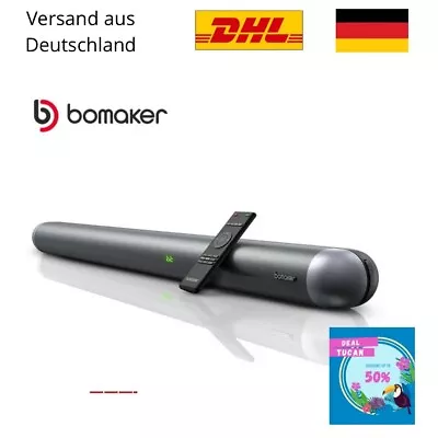 Kaufen Bomaker Odine V Soundbar 120W TV Dynamic 3D Dolby Audio 8 EQ CEC Remote • 53€
