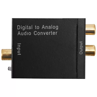 Kaufen Digital Optisch Koaxial Toslink  Zu Analog Audio Converter Adapter RCA SV J5Q1 • 7.82€