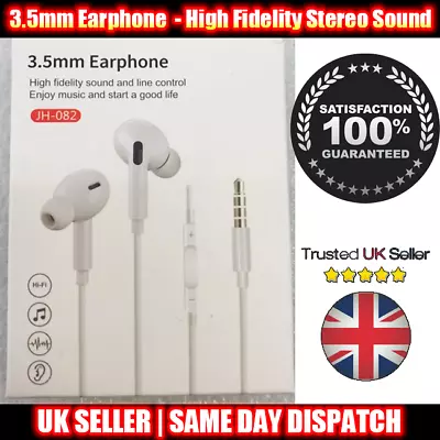 Kaufen 3,5 Mm Ohrhörer - High Fidelity Sound- Und Leitungssteuerung - Qualität (nur IPhone) • 9.38€