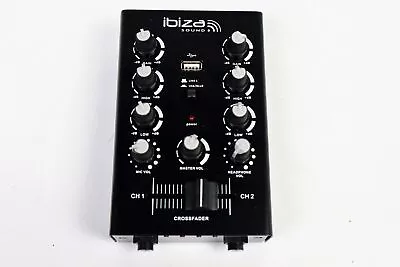 Kaufen Mischpult Ibiza MIX500BT 2-Kanal Bluetooth Schnittstelle USB Audio Schwarz GUT • 28.95€