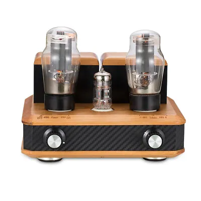 Kaufen Mini 6P3P Vakuum Röhrenverstärker Holz HiFi Tube Amplifier Stereo Audio Amp 5W×2 • 299.99€