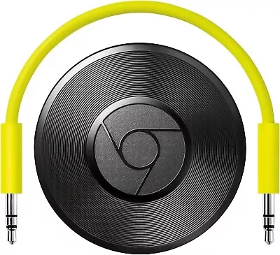 Kaufen Google Chromecast Audio | Streaming-Gerät | Glänzend Schwarz | AUX, WLAN, J42R-UXGA • 81.06€