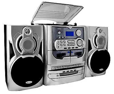 Kaufen Karcher KA 5300 Stereoanlage HiFi CD Wechsler Schallplattenspieler Kassette • 169.99€
