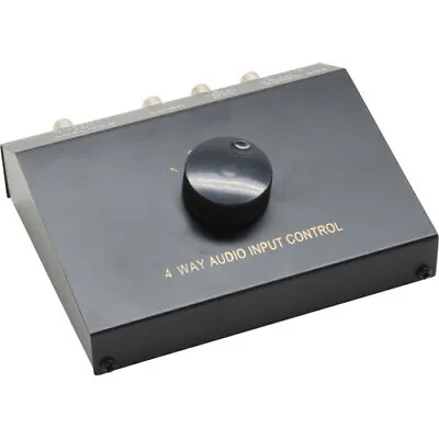 Kaufen 10x Audio Umschalter Manuell, 4-fach, Cinch Und 3,5mm Klinke • 167.05€