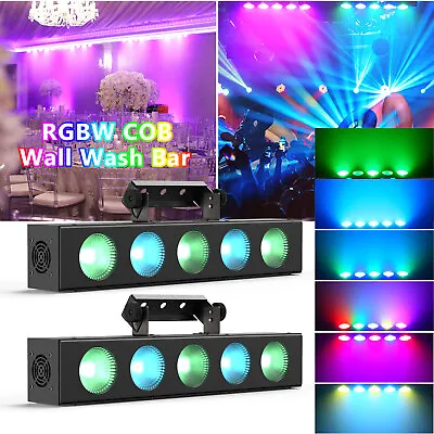 Kaufen 2 Stk LED Bar 150 Watt COB LED RGBW Disco Lichteffekt Wallwasher DMX Partylicht • 236.80€
