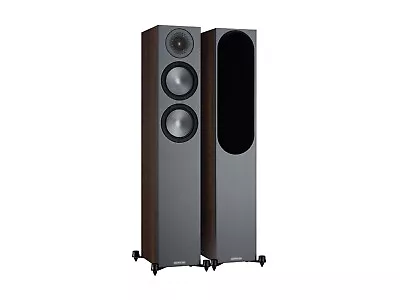 Kaufen Monitor Audio Bronze 200 (6G) Standlautsprecher Walnuss [Paar] Boxen NEU • 898€