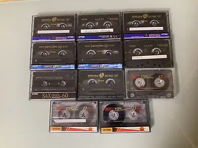 Kaufen 11 Audio Kassetten TDK  Cassetten Tapes TDK MC's TOP MC Qualität Bespielt Musik  • 29.07€