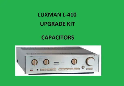 Kaufen Stereoverstärker LUXMAN L-410 Reparatur-KIT – Alle Kondensatoren • 53.77€