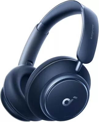 Kaufen Soundcore Space Q45 Bluetooth Kopfhörer ANC Wiedergabe Generalüberholt  Blau • 87.99€