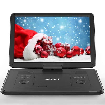 Kaufen HD 17.5  Tragbarer DVD Player Portabler DVD Monitor USB HDMI AV AKKU Region Frei • 123.99€