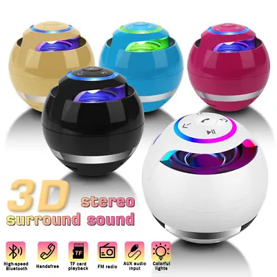 Kaufen New Bluetooth Tragbarer Lautsprecher Wireless Soundbox Musikbox Stereo Radio USB • 19.99€