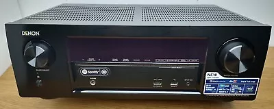 Kaufen Denon AVR-X1300W 7.2 AV-Receiver, Dolby Atmos, 145 W Pro Kanal, Bluetooth, 3D,4K • 101€