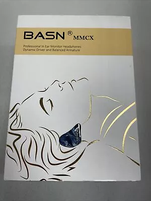 Kaufen Brandneu Basn MMCX Profi In Ear Monitor Kopfhörer Dynamischer Treiber • 93.55€