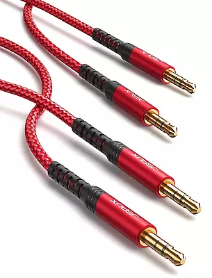 Kaufen [2Pack,1.2M] Aux Kabel 3.5Mm Audio Kabel - Nylon Klinkenkabel Für Kopfhörer, Sam • 20.95€
