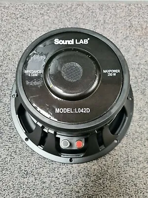 Kaufen 25cm  Auto Bass Lautsprecher 250mm Subwoofer 250W SoundLab L042D • 54.99€