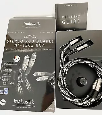 Kaufen Inakustik REFERENZ Audiokabel NF-1302 Cinch (RCA) Set 1,2m Aussteller NP 373,50€ • 1.50€