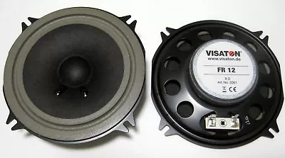 Kaufen 2x VISATON FR 12 8Ohm 13cm 130mm Breitband Lautsprecher Breitbänder 5  PAAR • 38.99€