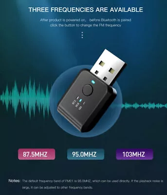 Kaufen Bluetooth Audio Adapter KFZ Receiver Auto USB Empfänger Musik FM Transmitter DE • 6.06€